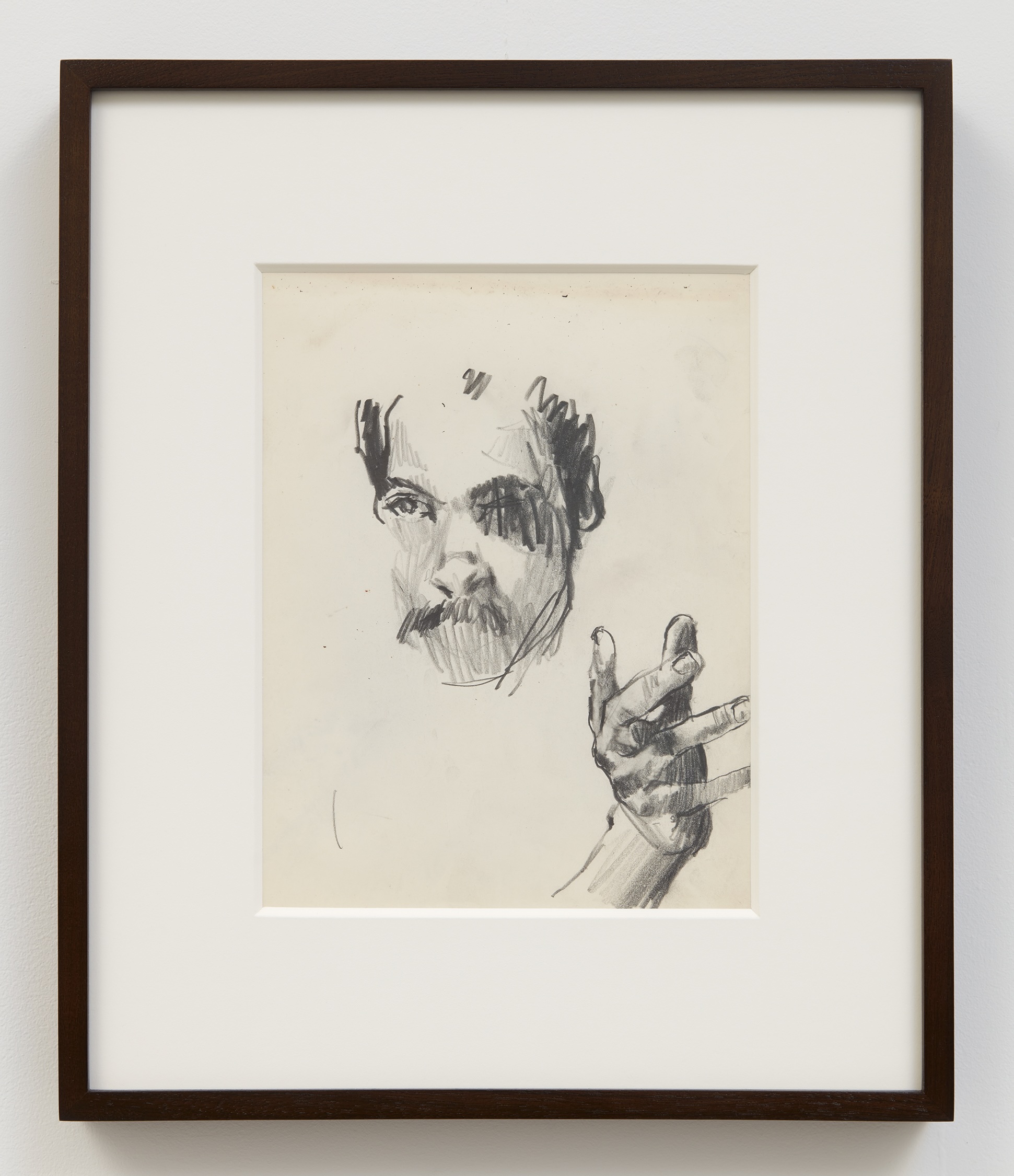 <i>Untitled (Self-Portrait)</i>, 1958-1965. Graphite on paper 11 x 8 1/2 in (27.9 x 21.6 cm)